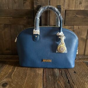 Joy & Iman Navy Blue Satchel